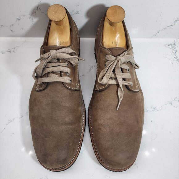BED STU Brown Suede Men\'s Reagan Derby Dress or Casual Shoes Size 11 main image 7
